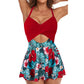 🎁Begrenzte Zeit 49 % RABATT⏳🩱Badeanzug mit Cutout-Rock für Damen