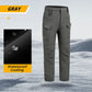 Wasserdichte Softshell-Winterhose für Männer