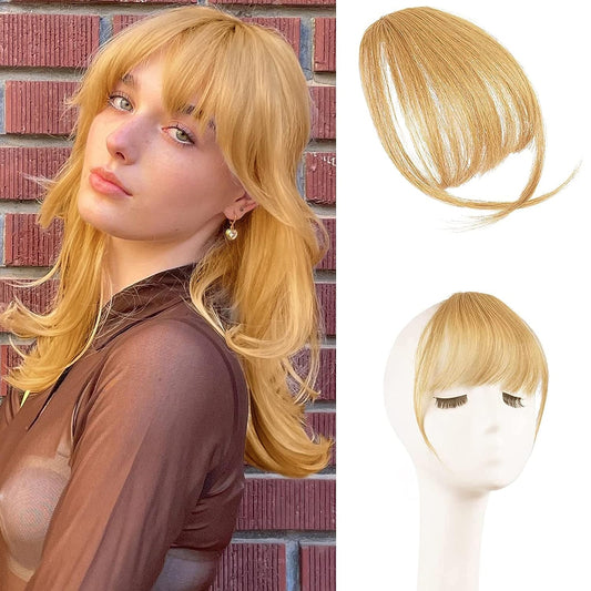 🎀Air Bangs Frauen mehrfarbige Perücke Stück