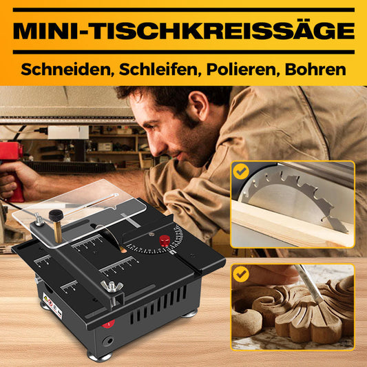 🗜️Multifunktionale Präzisions-Mini-Tischkreissäge