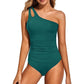🌸🌼Frühjahrsaktion 60% RABATT🧚Einteiliger One-Shoulder-Badeanzug für Damen mit Cut-out-Design