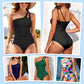 🌸🌼Frühjahrsaktion 60% RABATT🧚Einteiliger One-Shoulder-Badeanzug für Damen mit Cut-out-Design