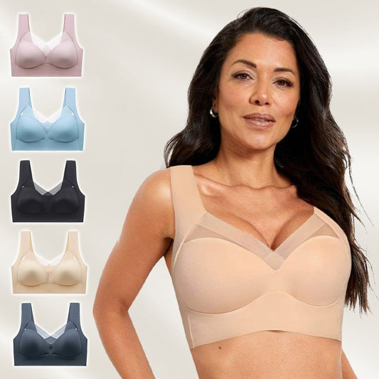 🔥Aktion zum Muttertag🔥Kaufe 1, erhalte 2 gratis🔥Sexy Push-Up-BHs ohne Bügel (Größe entspricht der regulären BH-Größe)