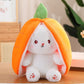 Strawberry Bunny verwandelt sich in ein kleines Kaninchen