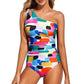 🌸🌼Frühjahrsaktion 60% RABATT🧚Einteiliger One-Shoulder-Badeanzug für Damen mit Cut-out-Design