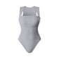🔥Letzter Tag: 49 % Rabatt✨ Ärmellose figurformende Bodysuits mit Bauchkontrolle