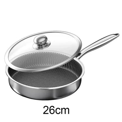 🍳Begrenzte Zeit 46% Rabatt – Premium-Antihaft-Bratpfanne mit Deckel