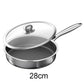 🍳Begrenzte Zeit 46% Rabatt – Premium-Antihaft-Bratpfanne mit Deckel