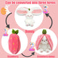 Strawberry Bunny verwandelt sich in ein kleines Kaninchen