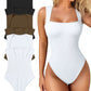 🔥Letzter Tag: 49 % Rabatt✨ Ärmellose figurformende Bodysuits mit Bauchkontrolle