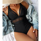 🌷Letzter Tag der Aktion 50% Rabatt 🏝️Mesh Tummy Control Badeanzug👙