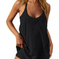 Sommerliches ärmelloses Minikleid für Frauen (Enthält einen Jumpsuit)