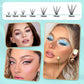 DIY Wimpern Cluster Set 144 PCS Mitternacht