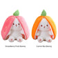 Strawberry Bunny verwandelt sich in ein kleines Kaninchen