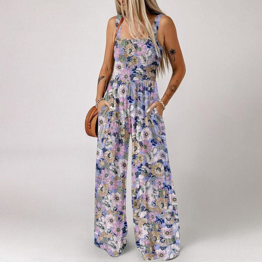 💕49% Rabatt🦋 Lässiger, ärmelloser Overall mit Aufdruck für Damen💕