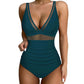 🌷Letzter Tag der Aktion 50% Rabatt 🏝️Mesh Tummy Control Badeanzug👙