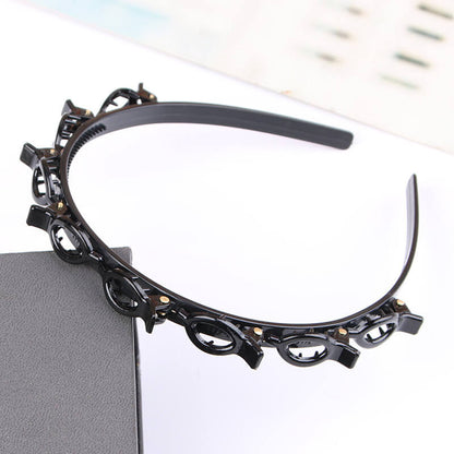 🌸Geflochtenes Haarband Clip（🔥Mehr kaufen, mehr sparen）