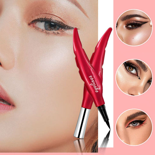 🔥Kaufen Sie 1 und erhalten Sie 1 gratis🔥2024 Wasserfester, wischfester und langanhaltender flüssiger Eyeliner-Stift