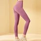 Hochgeschnittene figurformende Leggings mit Bauchkontrolle