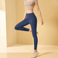 Hochgeschnittene figurformende Leggings mit Bauchkontrolle