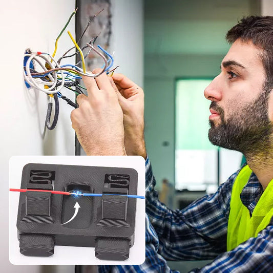 Vorrichtung zum Schweißen elektrischer Drähte