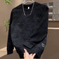 Lässiges Rundhals-Sweatshirt für Herren
