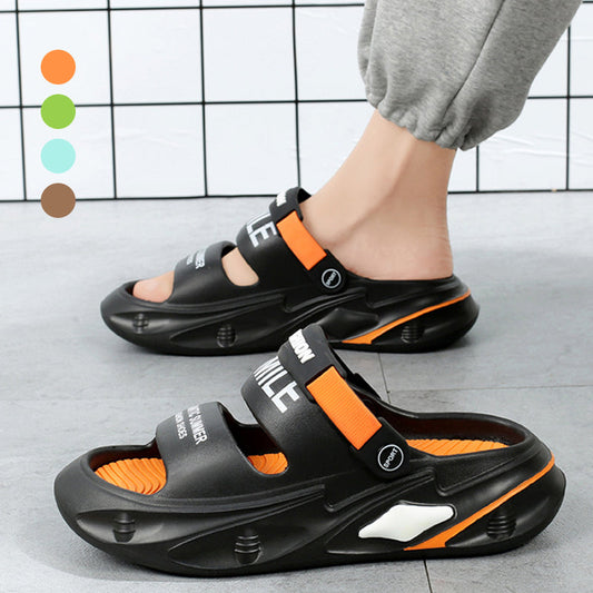 🔥2025 Heißer Verkauf🔥Chunky gepolsterte Sandalen mit einem schwellähnlichen Griff