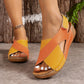 Casualowe zehenoffene Strandsandalen