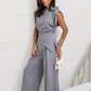 💕Elegantes, einfarbiges zweiteiliges Set für Damen😎(2-teiliges Set)💕