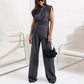 💕Elegantes, einfarbiges zweiteiliges Set für Damen😎(2-teiliges Set)💕