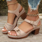 Damen Sandalen mit Blockabsatz