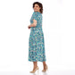 🔥Promotion - 50% discount🎉Summer Patterned Chiffon Dress