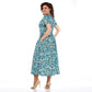 🔥Promotion - 50% discount🎉Summer Patterned Chiffon Dress