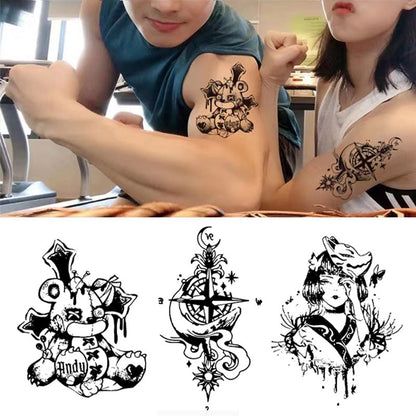 Kräutersaft Antitranspirant Langanhaltende Tattoo-Aufkleber