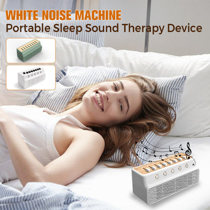 🌊Weißes Rauschen Machine⛈️Portable Schlaf-Sound-Therapie-Gerät😪