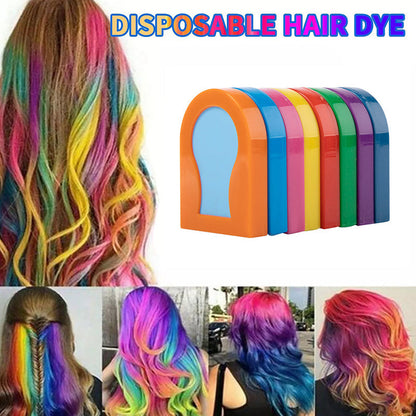 Einweg-Haarfarbenpulver mit 8 Farben