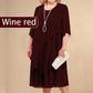 Midikleid im Lagen-Look in großen Größen