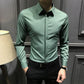 Knitterfreies Button-Down-Hemd für Herren