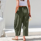 💥Diese Woche zum Sonderpreis🎁☀️Damen-Leinenhosen mit weitem Bein und Taschen