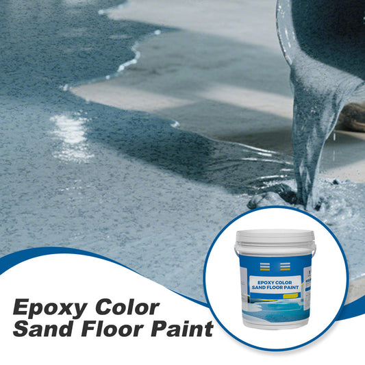 🔥 2025 Neue verbesserte 🔥 Epoxy Farbe Sand Bodenfarbe