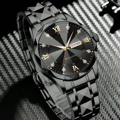 💎Luxuriöse wasserdichte analoge Quarzuhren für Herren⌚