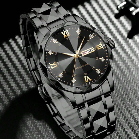 💎Luxuriöse wasserdichte analoge Quarzuhren für Herren⌚