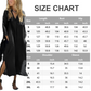 Langes Damen-Freizeitkleid mit V-Ausschnitt, Taschen und Schlitzsaum