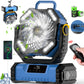 Tragbarer oszillierender Ventilator mit Fernbedienung