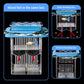 🐟💧 Nur für kurze Zeit zum halben Preis! 4-lagiger, abnehmbarer Acryl-Fischbrutkasten 🛡️ — Mit Schutzfunktion für sichere Aufzucht Ihrer Jungfische 🐠✨