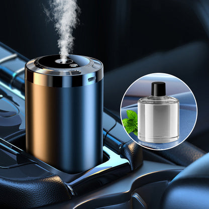 🚘 Auto-Diffusor mit Automatikstart & LED-Beleuchtung – 5x stärkerer Duft, 100% natürliche Öle, passt in jedes Fahrzeug!