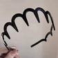 Plastic Zigzag Haarband voor Vrouwen en Mannen