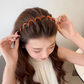 Plastic Zigzag Haarband voor Vrouwen en Mannen