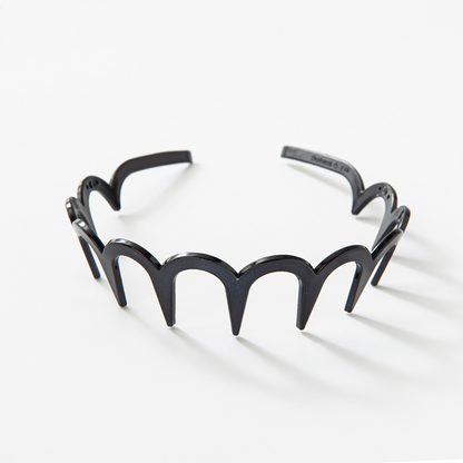 Plastic Zigzag Haarband voor Vrouwen en Mannen