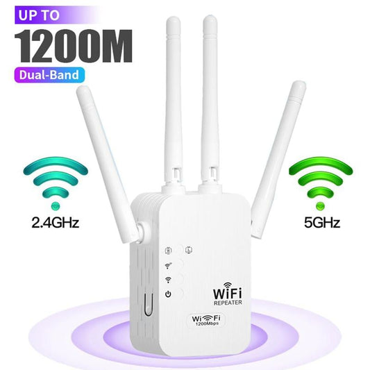 🎁Letzter Tag: 49 % Rabatt! 🔥 2025 WLAN-Verstärker – 1200 Mbit/s, Dualband (5 GHz / 2,4 GHz) 📶 Maximale Signalverstärkung – stabile Verbindung im ganzen Haus!